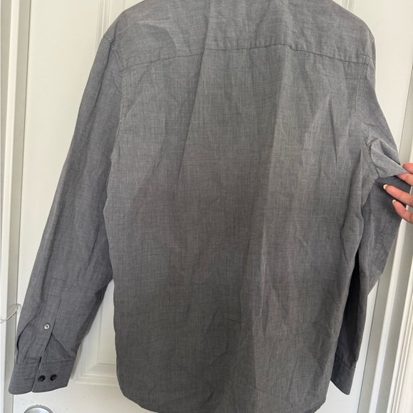 Calvin Klein Gray Dress Shirt - Picture 3 of 4